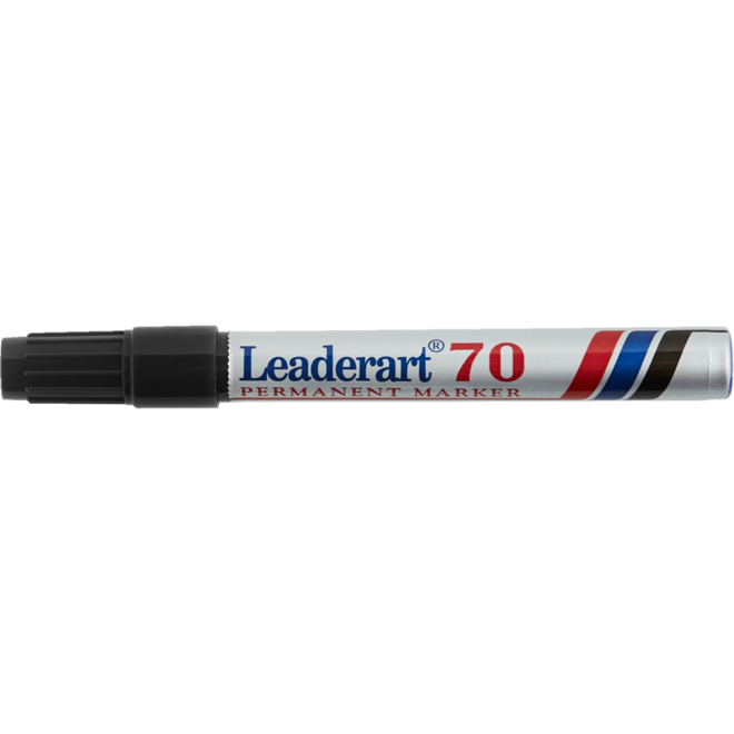 Permanent marker rond 1-3 mm zwart