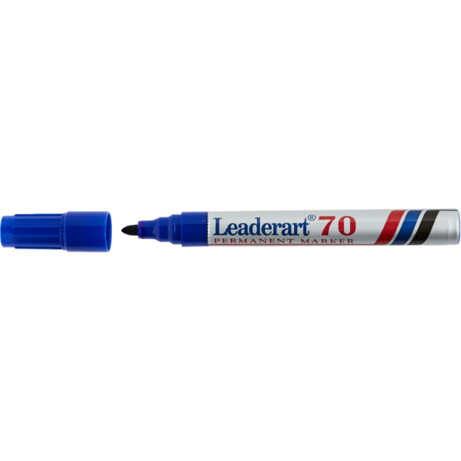 Permanent marker rond 1-3 mm blauw