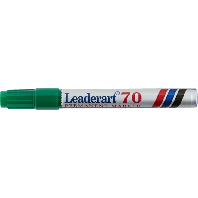 Permanent marker rond 1-3 mm groen