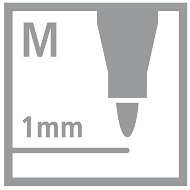 Overheadschrijver STABILO uitwisbaar ass. 4 stuks