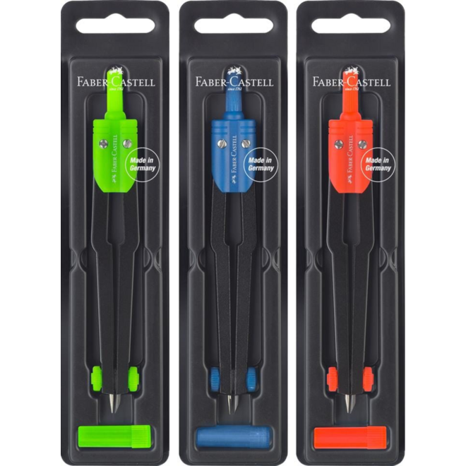 Passer met potloodstift Faber-Castell assorti
