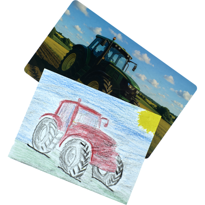 Patroonplaten voertuigen 16 x 27 cm, 14 stuks