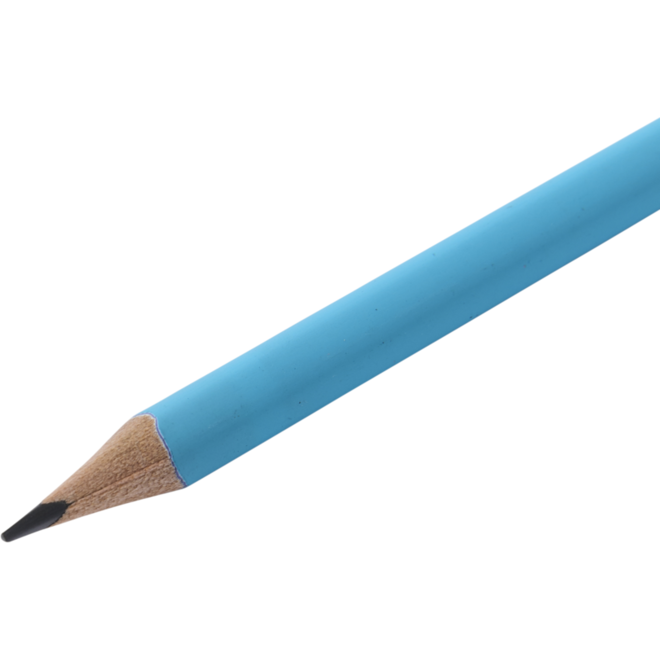 Schrijfpotloden | de Rolf groep | HB driekantig blauw, 72 stuks