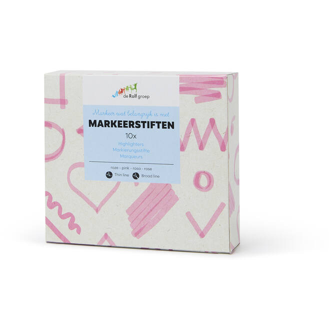 Markeerstift | de Rolf groep | roze