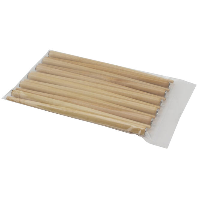 Kroontjespenhouder hout, 12 stuks
