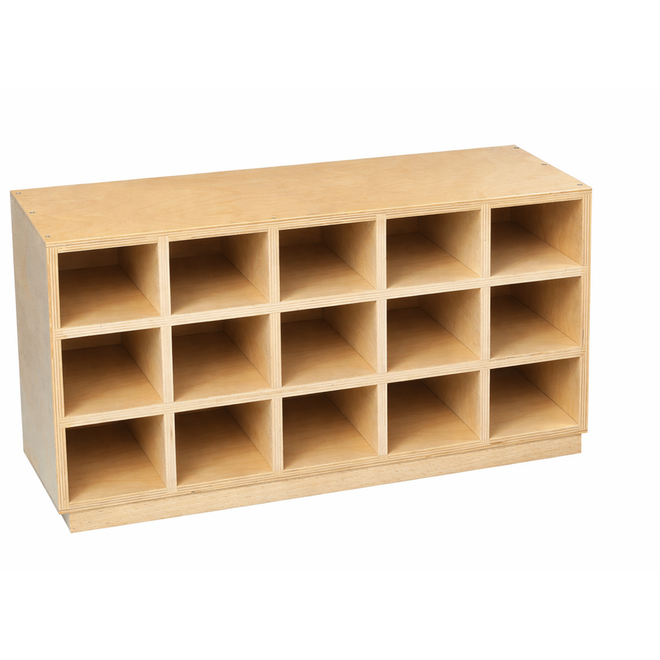 Potloodvakkenkast hout 60 x 19 x 31 cm