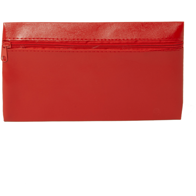 Schooletui helder rood 26 x 15 cm