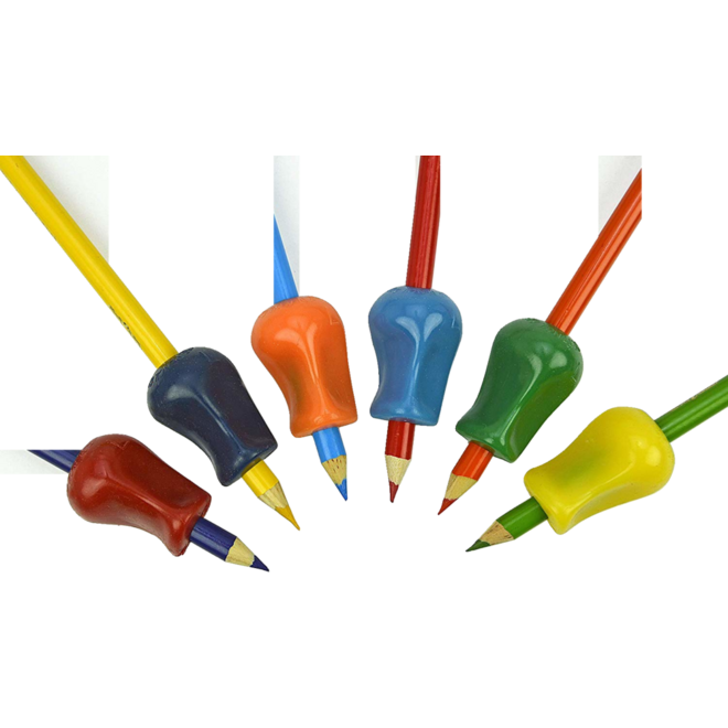 Schrijfhulp The pencil grip assorti, 10 stuks