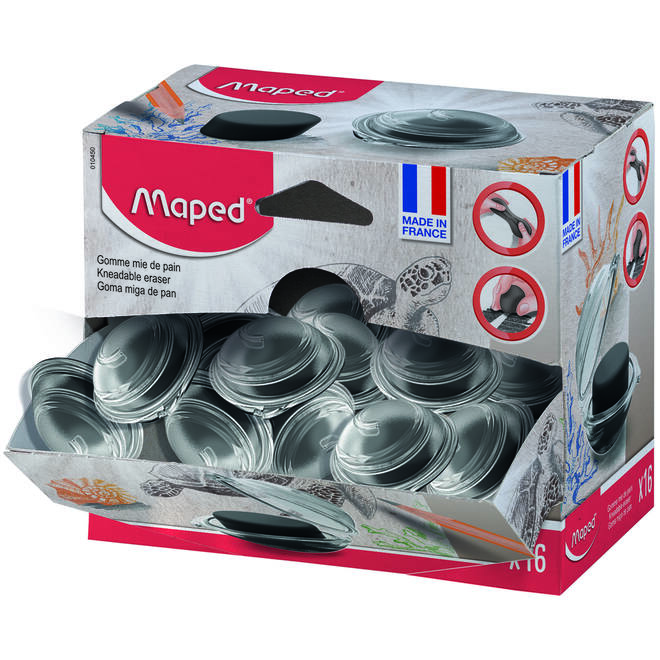 Kneedgum Maped in bewaardoosje
