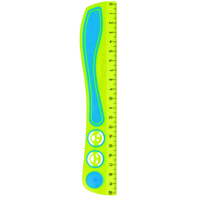 Liniaal Maped Kidy learn assorti, 20 cm
