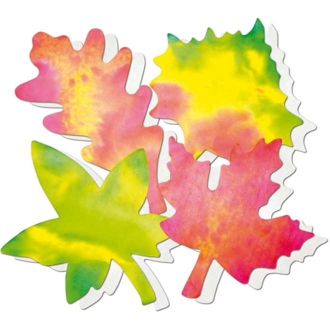 Filterpapier bladeren 18 x 23 cm, 80 stuks