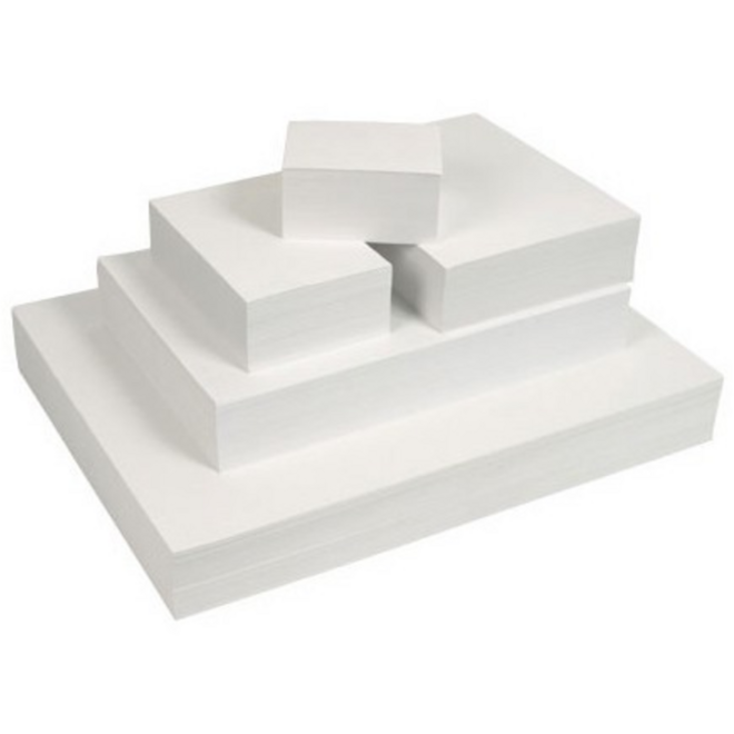 Tekenpapier 21,5 x 25 cm wit 500 vel, 120 grs.