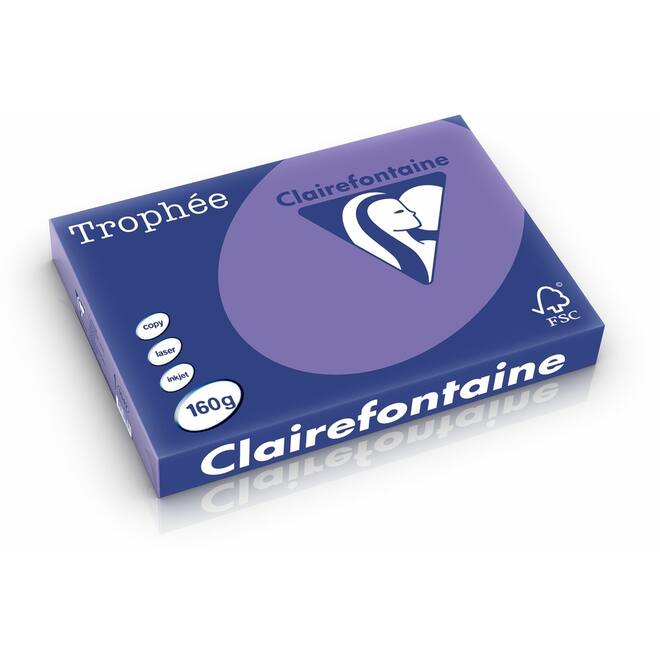 Omslagkarton violet A3, FSC houtvrij 250 vel, 160grs.