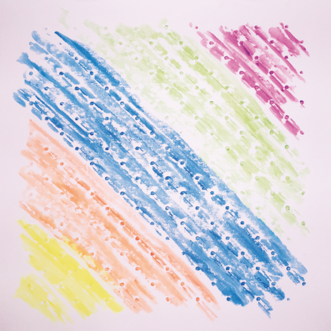 Sensorisch papier 30 x 30 cm, 36 vel