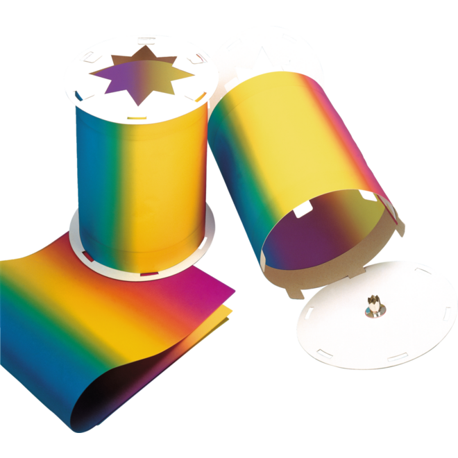 Lampionbodems en deksels, 25 stuks
