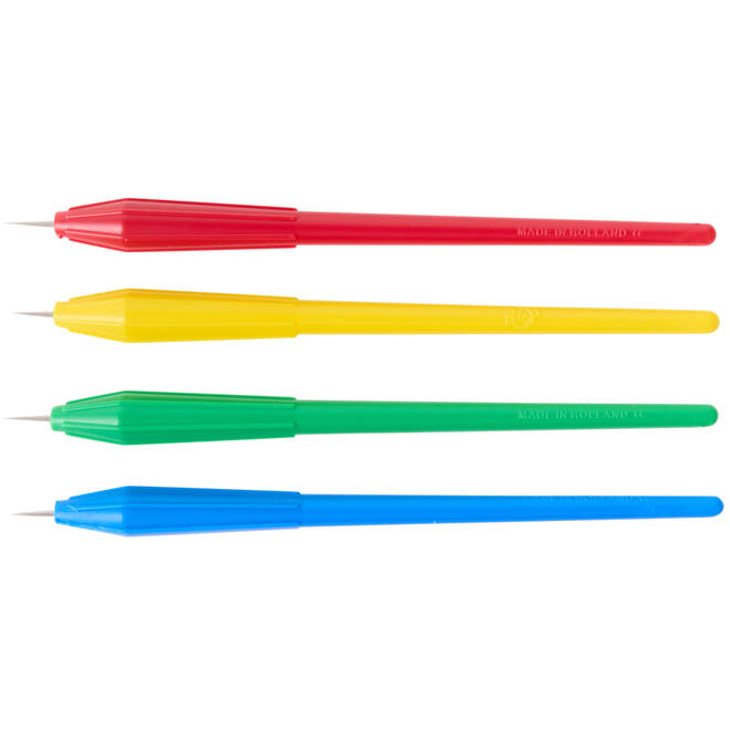 Prikpen lengte 14 cm, 4 kleuren, 20 stuks