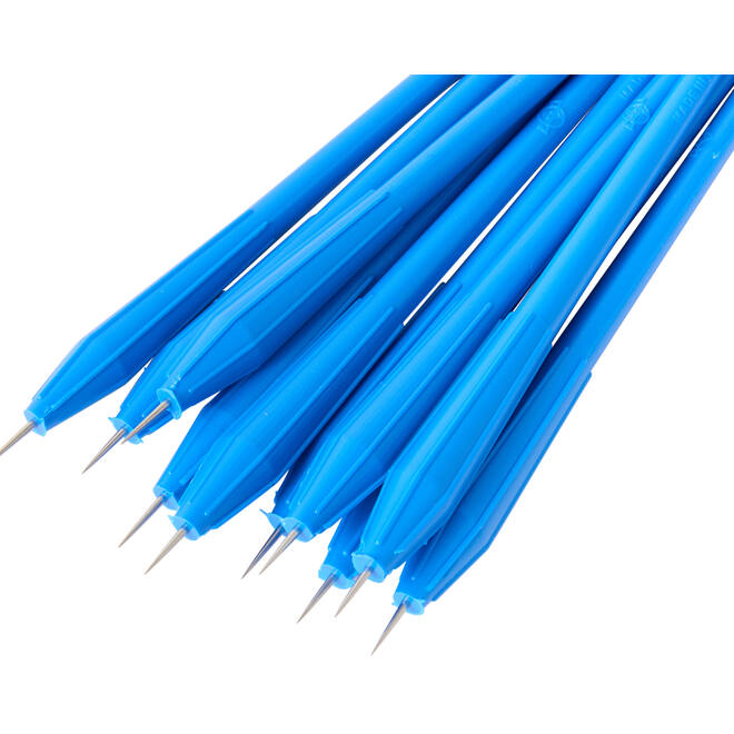 Prikpennen lengte 14 cm blauw 10 stuks