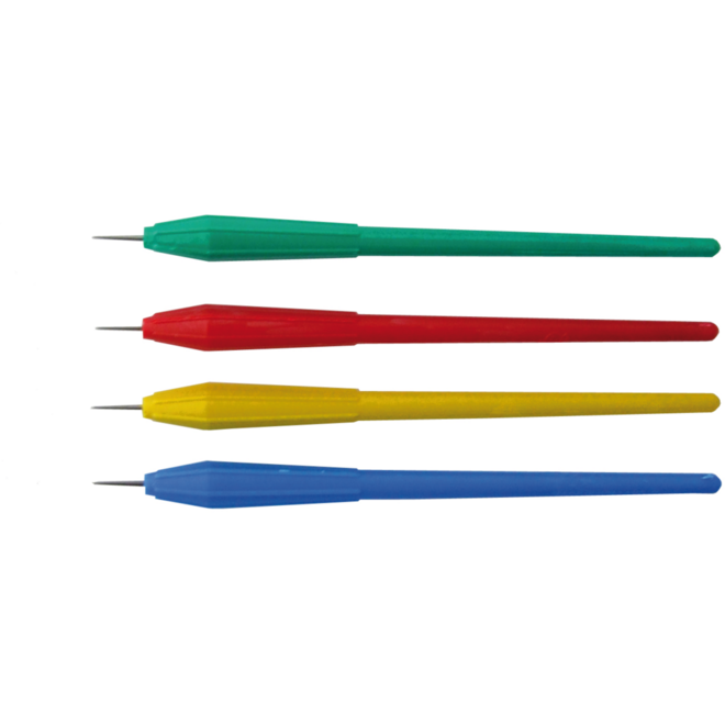 Prikpennen lengte 14 cm rood 10 stuks