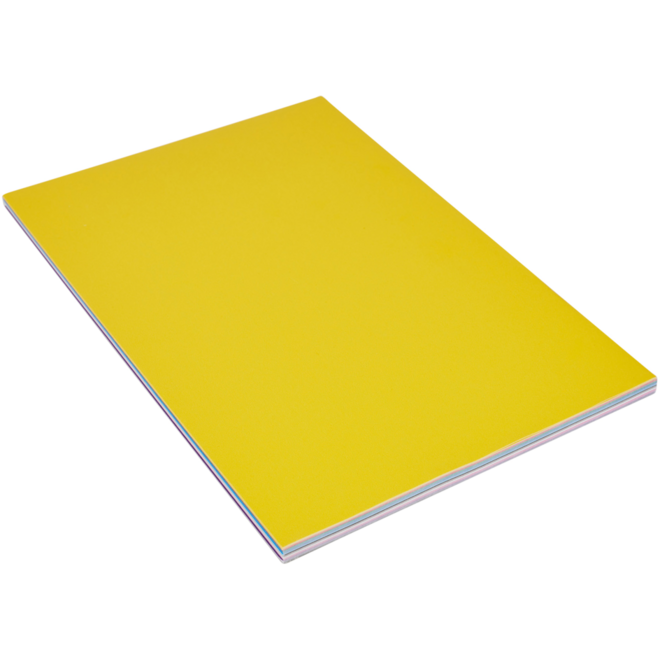 Sitspapier 25 x 17 cm 100 vel 10 kleuren ass., 80 grs.