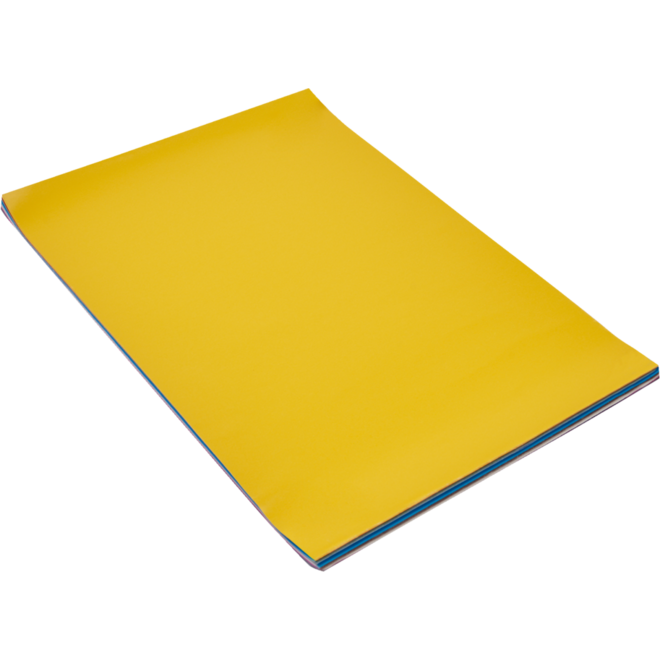 Sitspapier 25 x 35 cm 100 vel 10 kleuren ass., 80 grs.