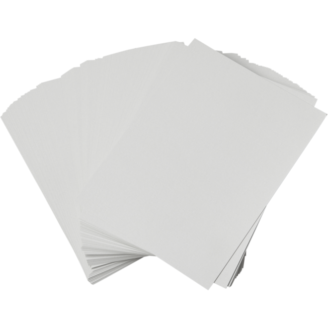 Prikkarton 12 x 16 cm 100 vel wit 250 grs.