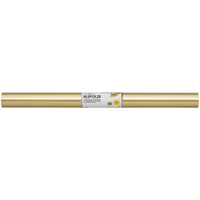 Aluminiumfolie goud/goud 50 cm x 10 meter