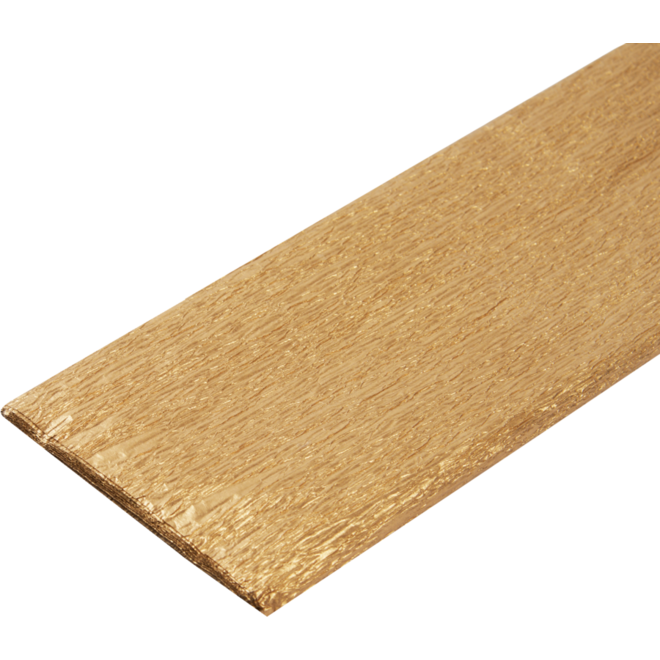 Crêpepapier goud 250 x 50 cm