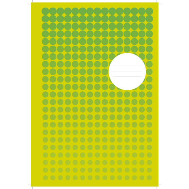 Plakboek blanco, dots, 22 x 32 cm
