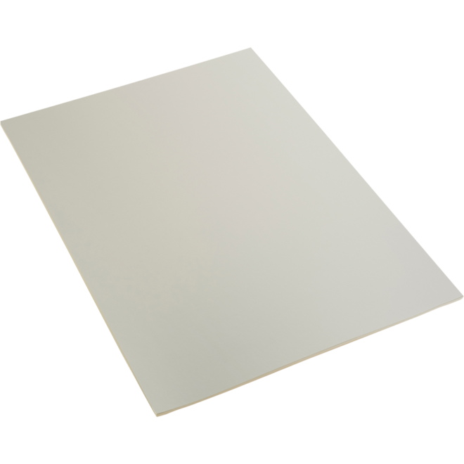 Etalagekarton 48 x 68 cm zilver 380 grs, 10 vel