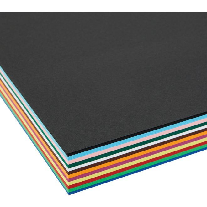 Dun Engels karton A3, 240 vel ass. 12 kleuren, 140 grs.