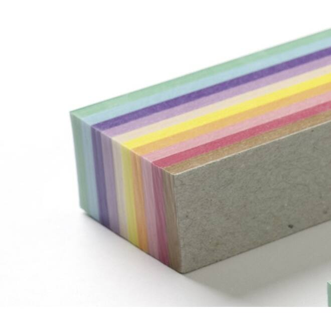 Vlechtstroken 50 x 2 cm assorti pastel 200 stroken