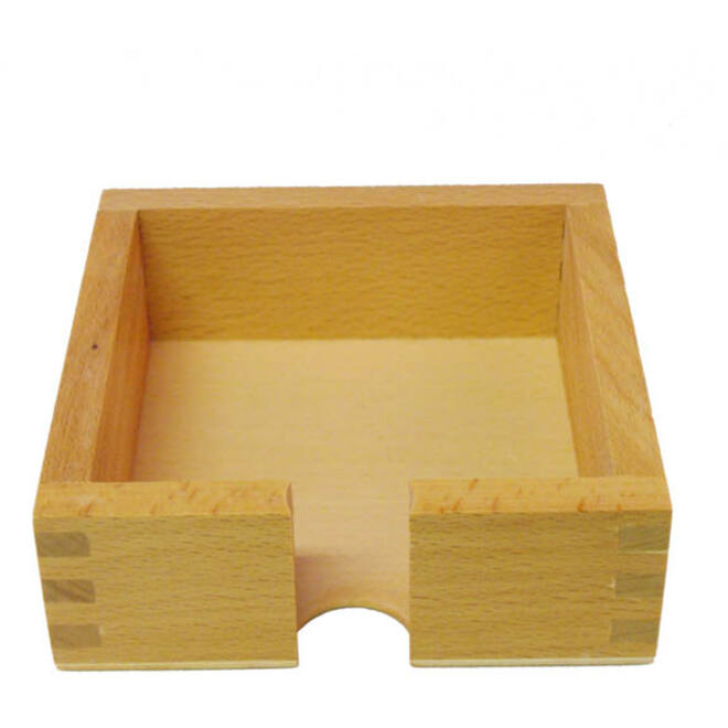 Vouwbladenbakje 10 x 10 cm