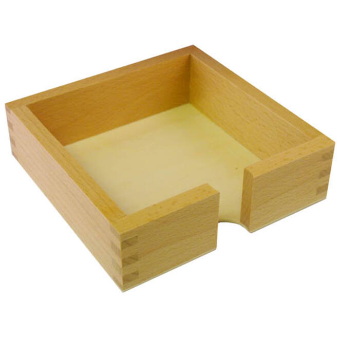 Vouwbladenbakje 10 x 10 cm
