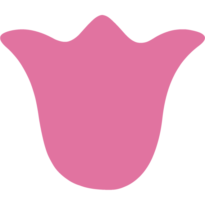 Plakfiguren tulp, 400 stuks