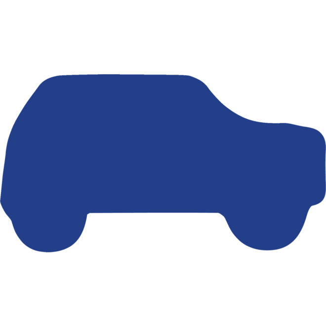 Plakfiguren Didak auto, 200 stuks