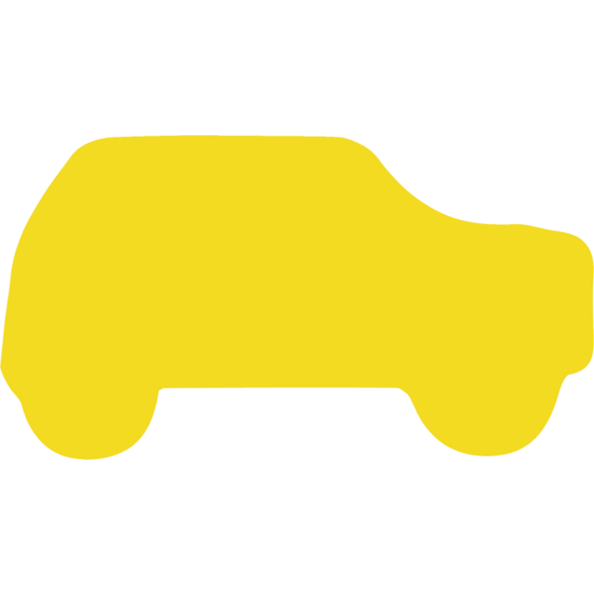 Plakfiguren Didak auto, 200 stuks