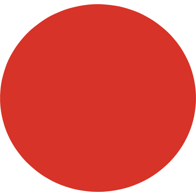 Plakfiguren rond 30 mm, rood 400 stuks