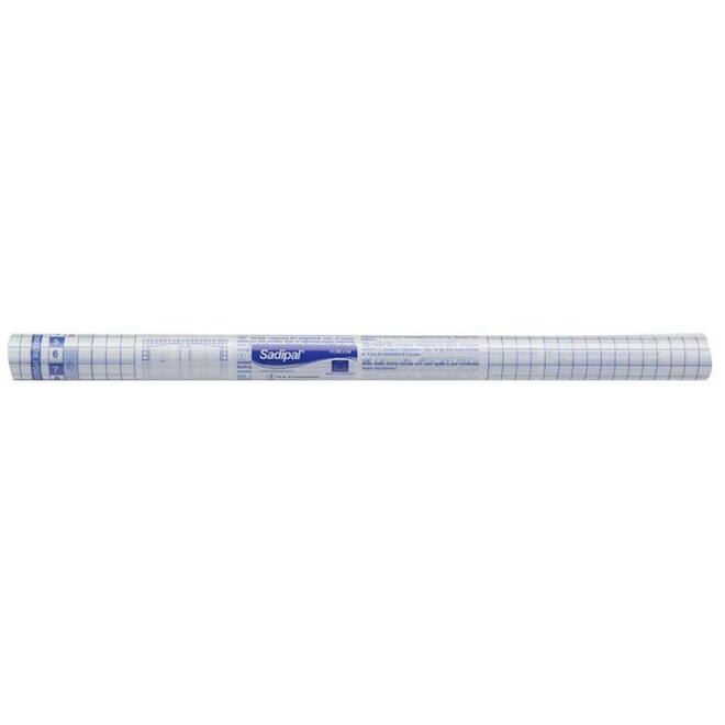 Kaftfolie 80 micron zelfklevend transparant 33 cm, 25 meter