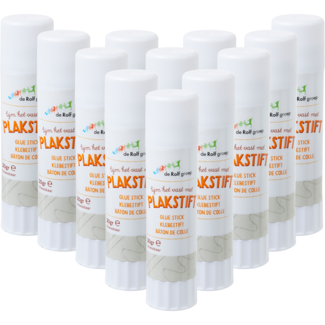 Plakstift | de Rolf groep | 20 gram, 24 stuks