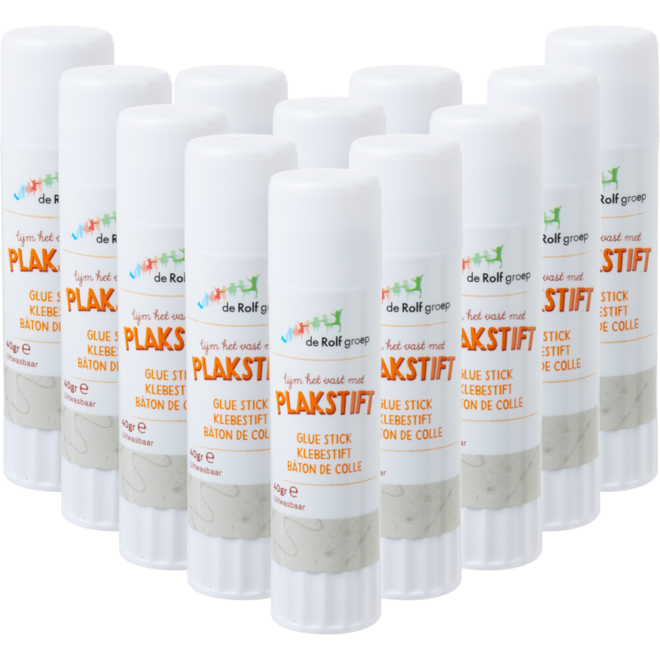 Plakstift | de Rolf groep | 40 gram, 12 stuks