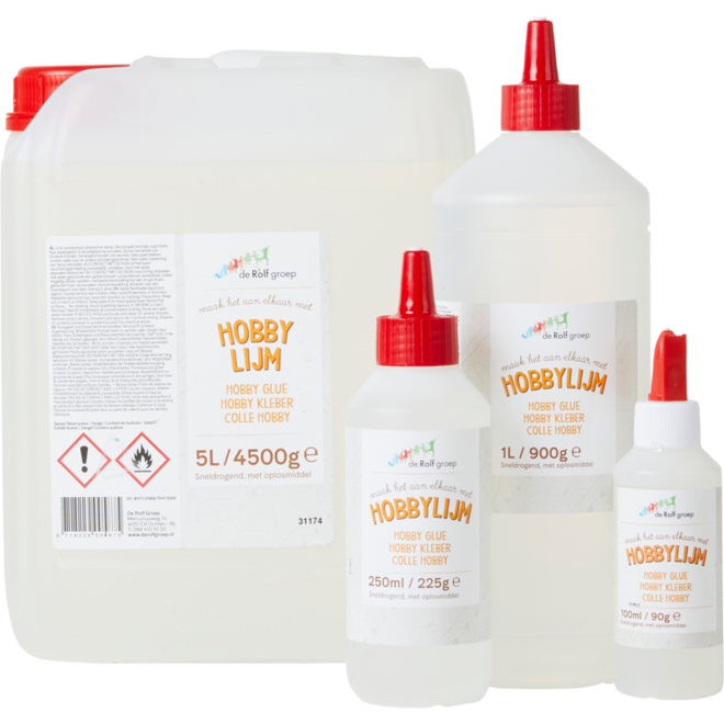 Hobbylijm | de Rolf groep | Top Koll met oplosmiddel, 250 ml