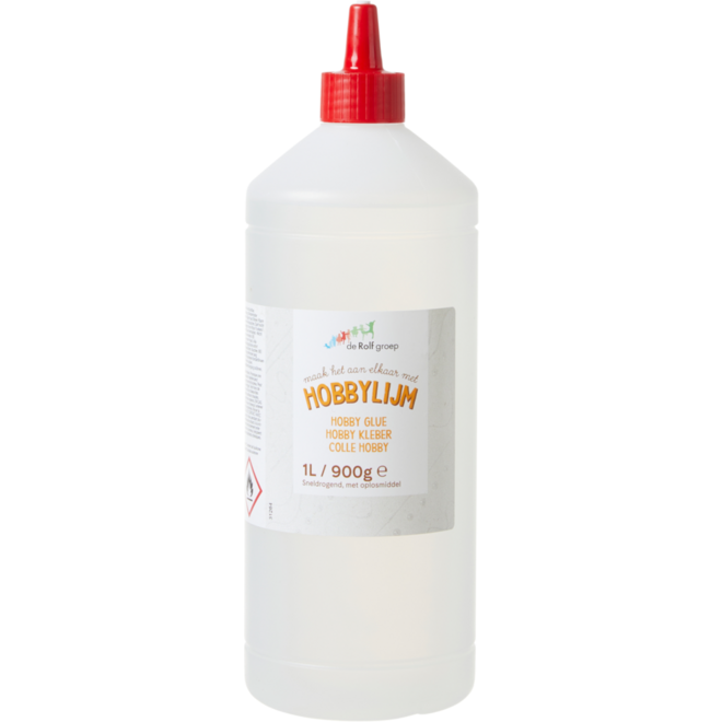 Hobbylijm | de Rolf groep | Top Koll met oplosmiddel, 1000 ml