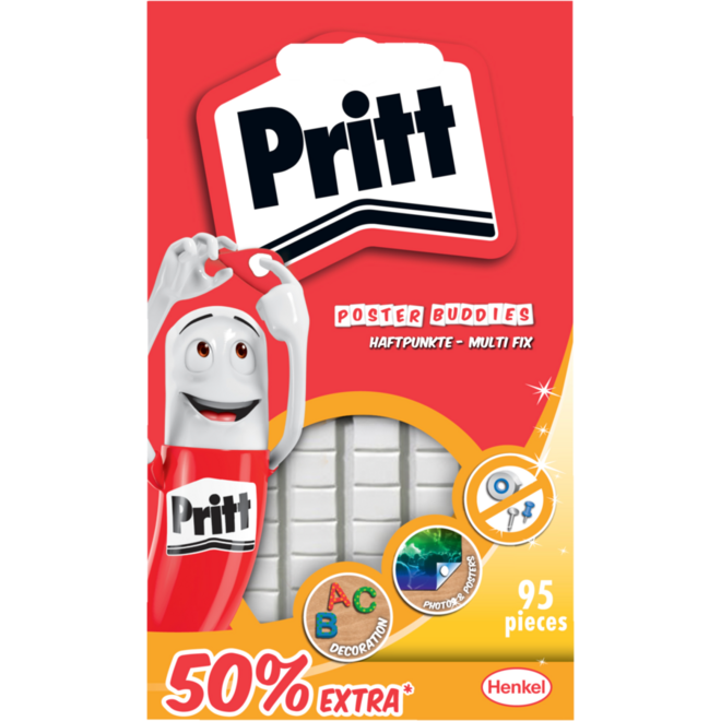 Posterbuddies Pritt + 50% gratis