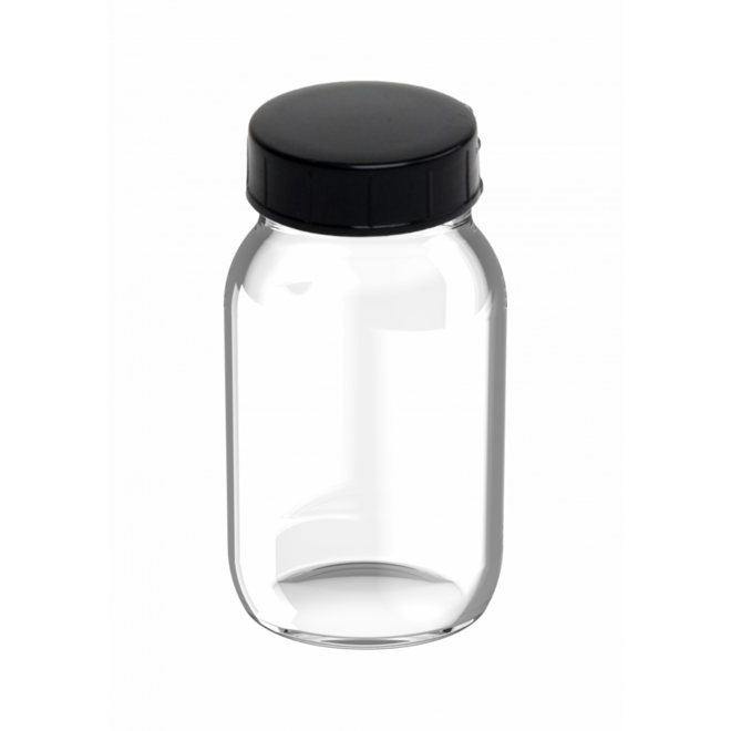 Flacon glas 100 ml met schroefdeksel