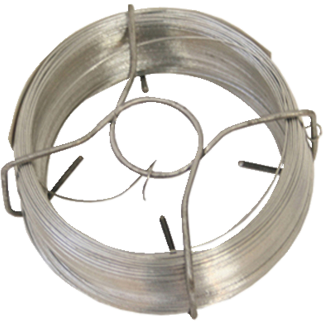 IJzerdraad  verzinkt, 0,9 mm nr. 4, 50 meter