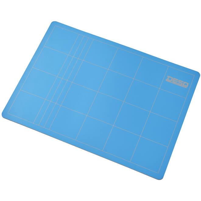Snijmat 22x30cm 3-laags, blauw