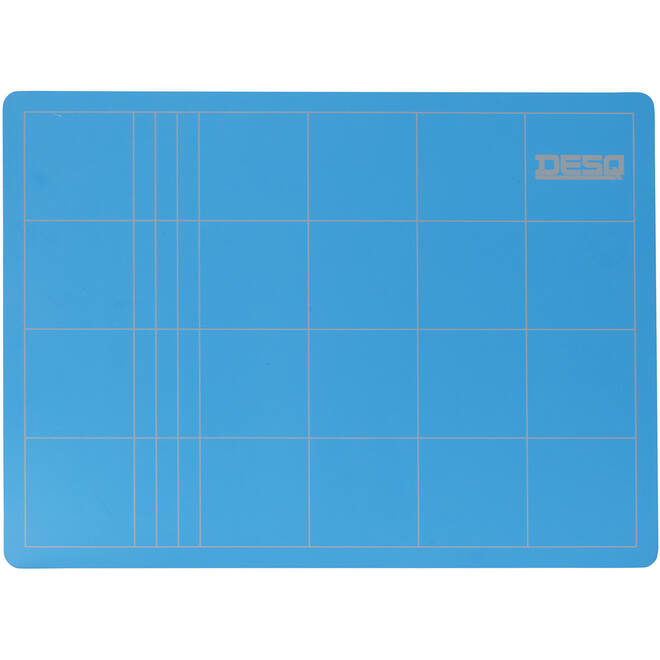 Snijmat 22x30cm 3-laags, blauw