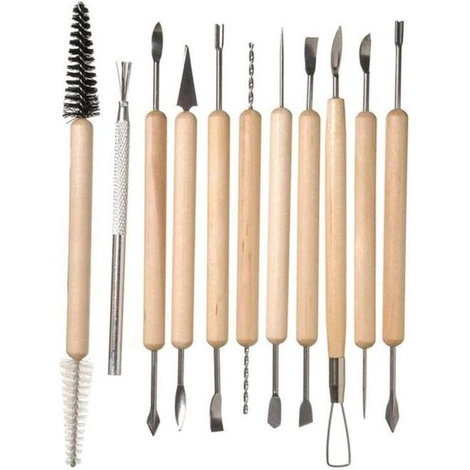 Boetseergereedschapset , 11-delig