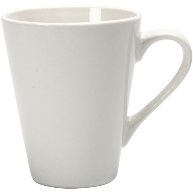 Mok porselein 250 ml wit, 12 stuks