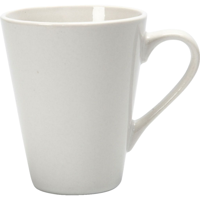 Mok porselein 250 ml wit, 12 stuks